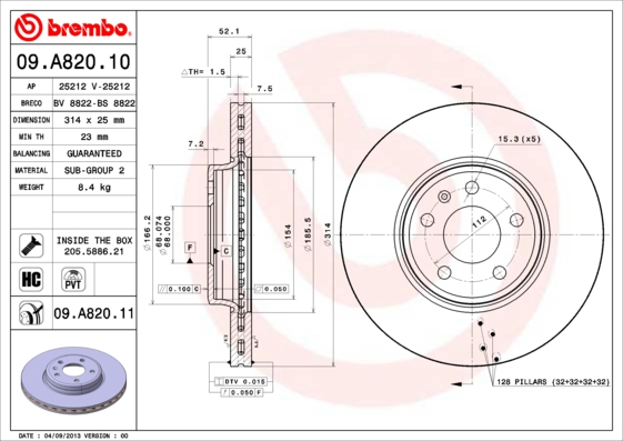 BREM09A82011